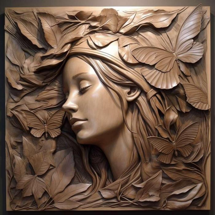 نموذج ثلاثي الأبعاد لآلة CNC 3D Art 